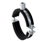 Скоби с гума и гайка