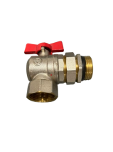 Кран сферичен с холендър ъглов 1 MELSCE BV3210-1