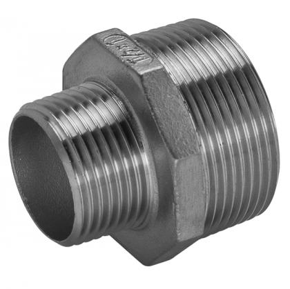 Нипел 1х1/2 неръждаем F316- 2032006