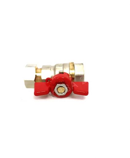 Кран сферичен с холендрова гайка 1  женски MELSCHER BV3207-1