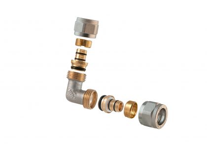 Коляно двойно 16х16 TDM ITALY-146516