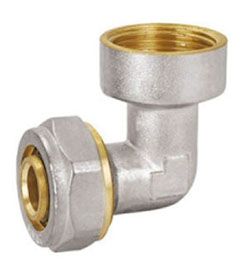 Коляно женско 20х3/4 НЕРАЗГЛОБЯЕМ FT307/20-34