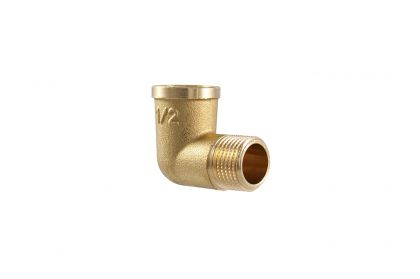 Коляно-нипел усилено 3/4 месинг TDM 210PH34