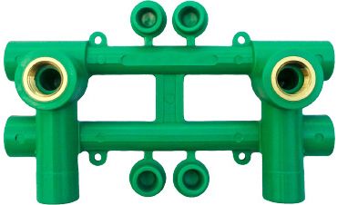 УКБ с тапи универ 20х1/2-TUBIPLAST ITALY/ЗЕЛЕН/