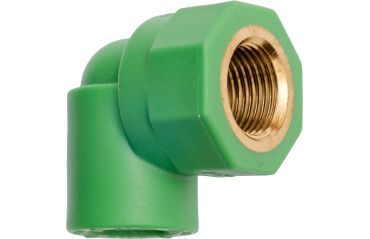 Коляно ЖЕНСКО  ПП 20х1/2-TUBIPLAST ITALY/ЗЕЛЕН
