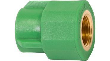 Преход женски ПП ф20х1/2-TUBIPLAST ITALY/ЗЕЛЕН/