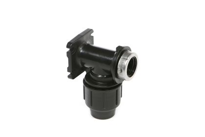 Коляно ПЕ за стена 20х1/2