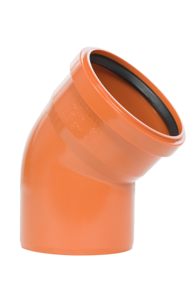 ДЪГА ПВЦ ф 110/45°