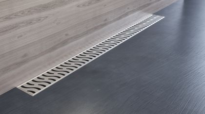 Сифон линеен 650мм HARMONY matt ф50 CHPA650HN1