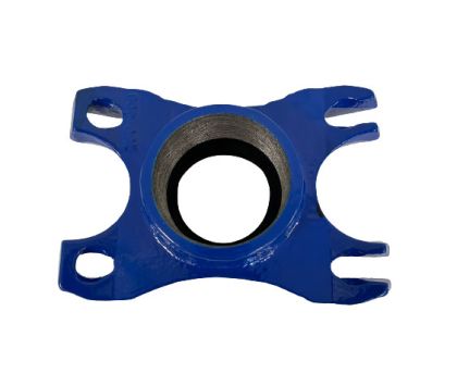 Скоба водовземна тяло с вътрешна резба 3 цола за две ленти  ф150-400`