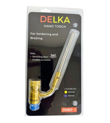 Горелка/накрайник/ DELKA въртящ се на 360° за пропилен и пропан бутан