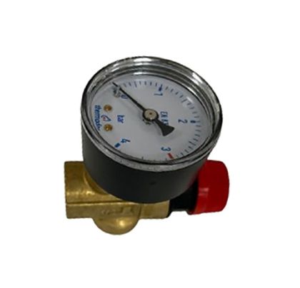 Вентил предпазен 3 бара 1/2 с манометър