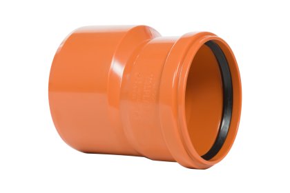 Намалител ПВЦ 110/50 /оранжев/с махащи се уплътнители-VALPLAST