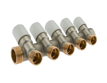 Колектор мъжки 3/4 с кранове 5 линии 1/2х16-TDM ITALY