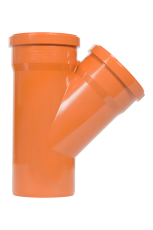 Разклонител ППК 110/110/67° /оранжев/  с махащи се уплътнители
