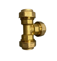 Тройник за ПЕ тръба ф20 месингов GENEBRE