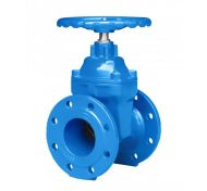 Кран шибърен с гумиран клин  2 ДУ 50 с фланци