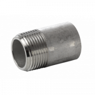 Нипел тръбен 11/4 единичен неръждаем д F316- 2034007