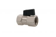 Кран  мини женско-женско 3/8 TDM 515M 38