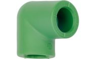 Коляно ПП 90°ф25-TUBIPLAST ITALY/ЗЕЛЕН/