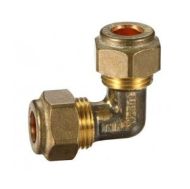 Коляно двойно компресионно за медна тръба 15х15