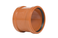 Муфа ПВЦ гладка  ф 250