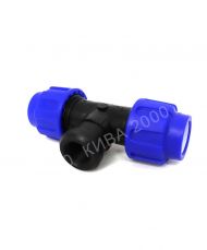 Тройник ПЕ женски110х3